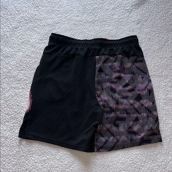 Nike Kids Black and Pink Patterned Skorts - Picture 7 of 11